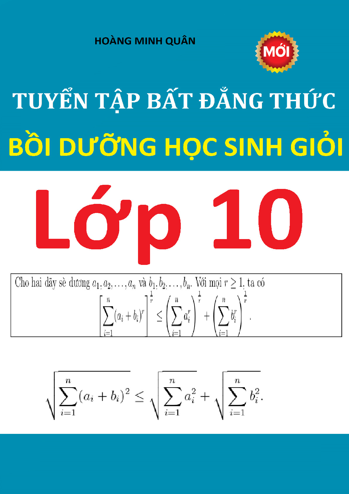 Toán 10 - Tuyển tập bất đẳng thức bồi dưỡng học sinh giỏi lớp 10