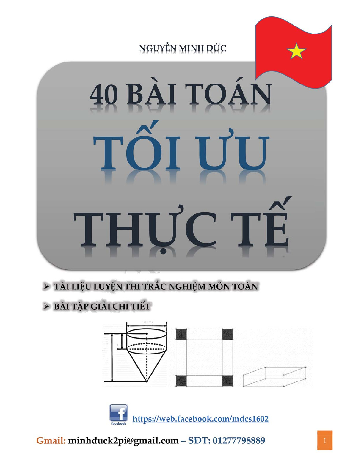 Toán 12 - 40 bài toán tối ưu thực tế có lời giải chi tiết - Nguyễn Minh Đức