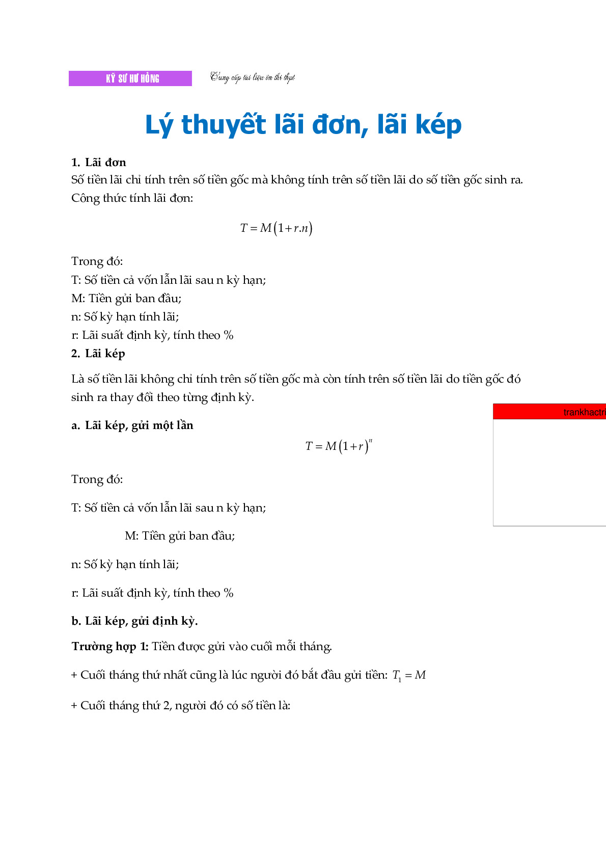 Toán 12 - 87 bài toán thực tế có lời giải chi tiết - Nguyễn Tiến Minh