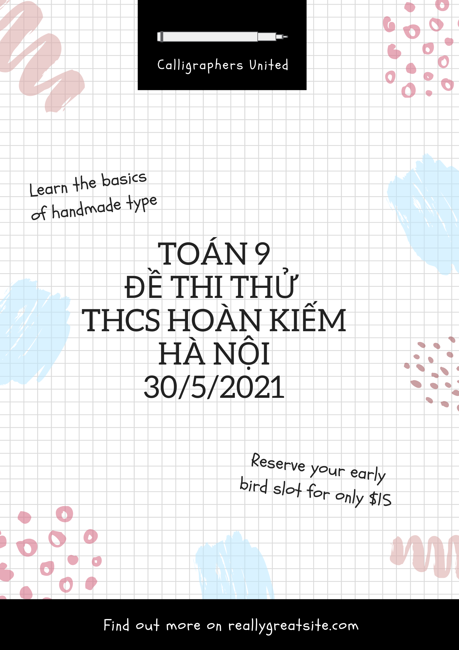 Toán 9: Đề thi thử vào 10 THCS Hoàn Kiếm Q. Hoàn Kiếm Hà Nội 30/5/2021