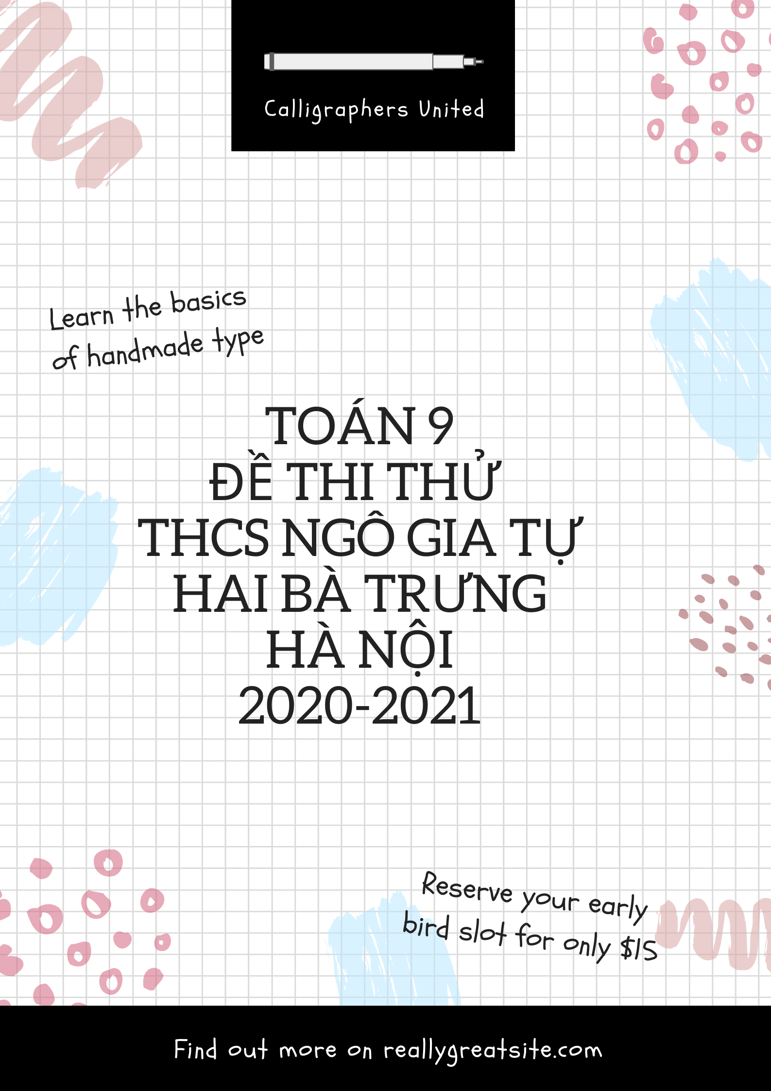 Toán 9: Đề thi thử vào 10 THCS Ngô Gia Tự - Hai Bà Trưng - Hà Nội  28/5/2021