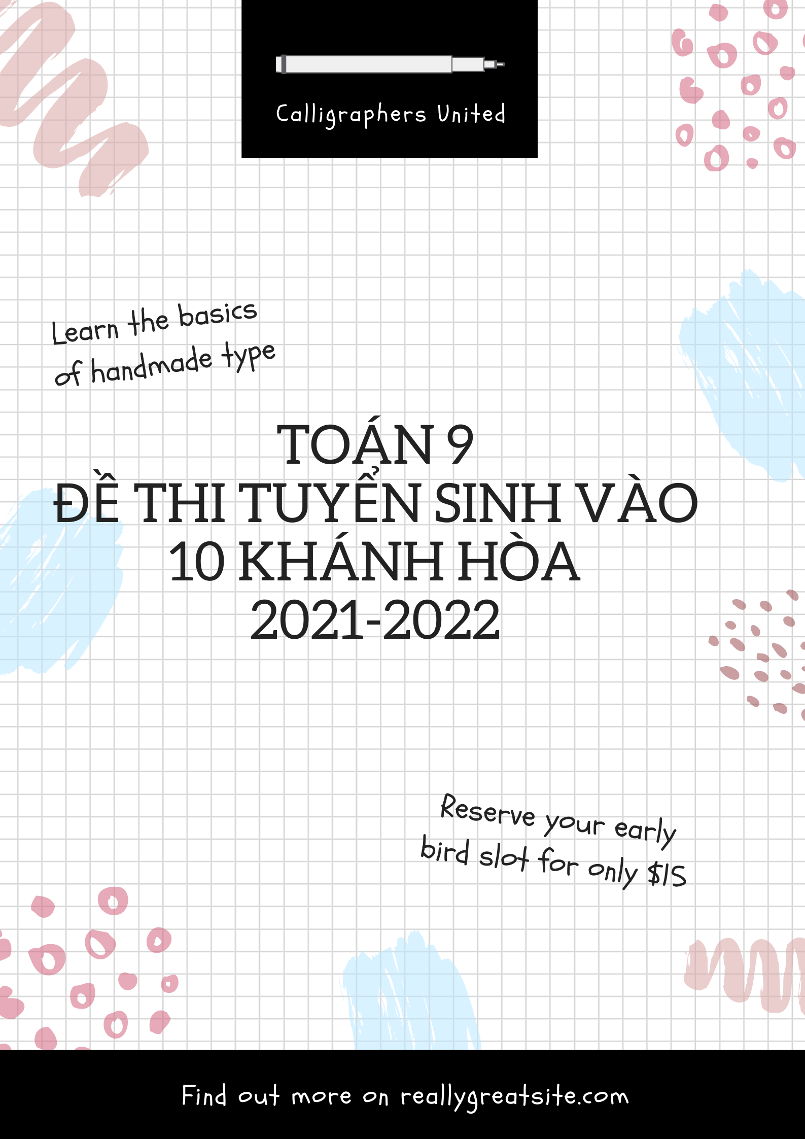 Toán 9: Đề thi tuyển sinh vào 10 tỉnh Khánh Hòa (có đáp án tham khảo)