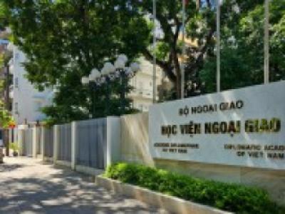 Điểm chuẩn Học viện Ngoại giao cao nhất 28,46