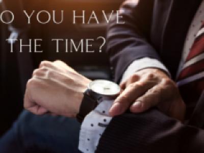 Nghĩa của 'Do you have the time'