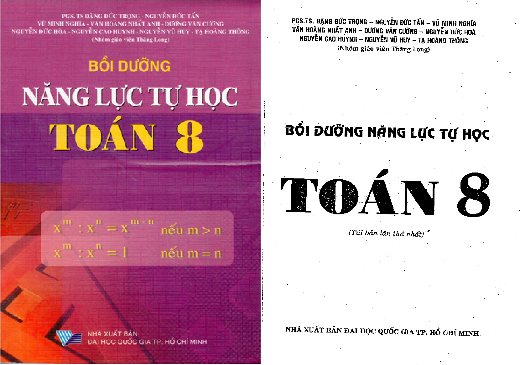 Toán 8: Bồi dưỡng năng lực tự học