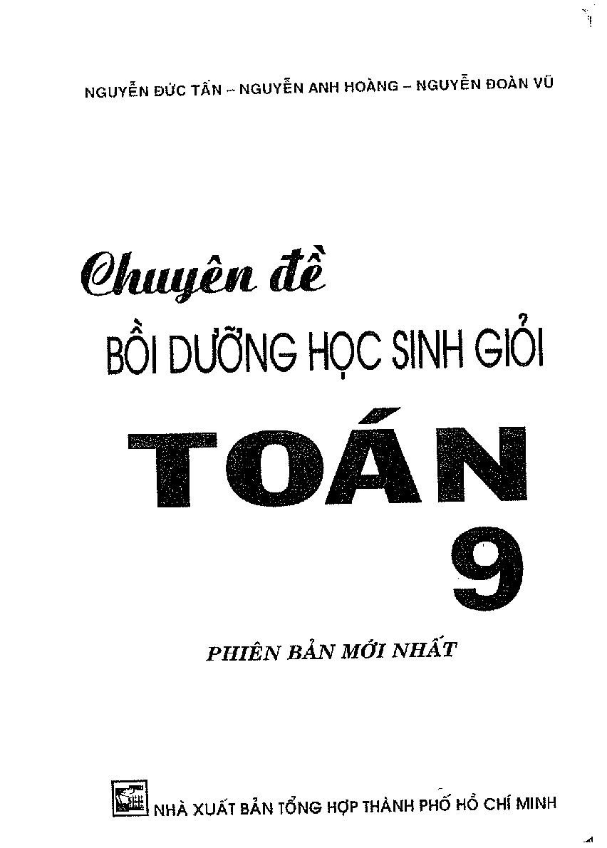 Bồi dưỡng Học sinh giỏi Toán 9