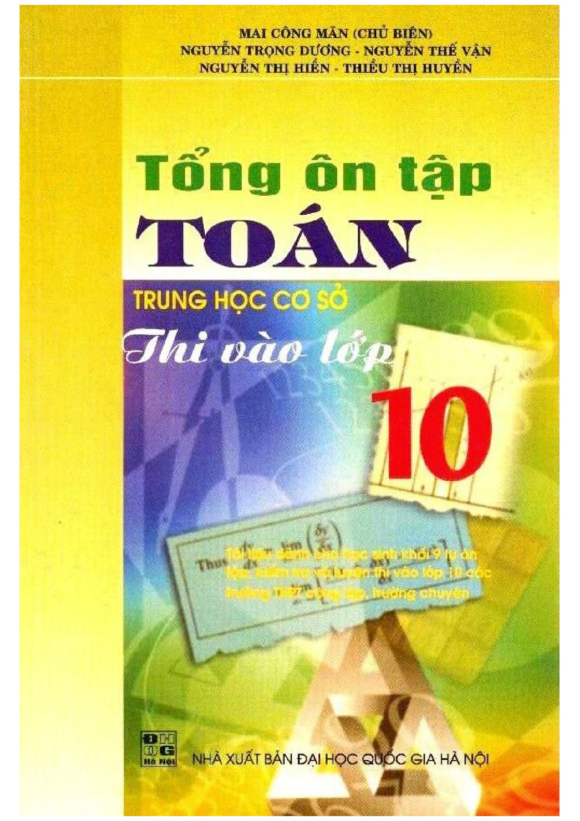 Tổng Ôn Tập Toán THCS Thi Vào Lớp 10