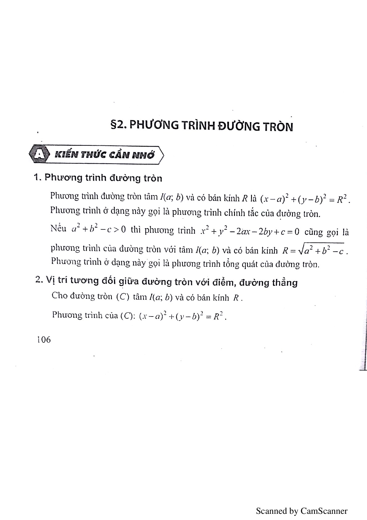 Toan123.vn-Phương trình đường tròn