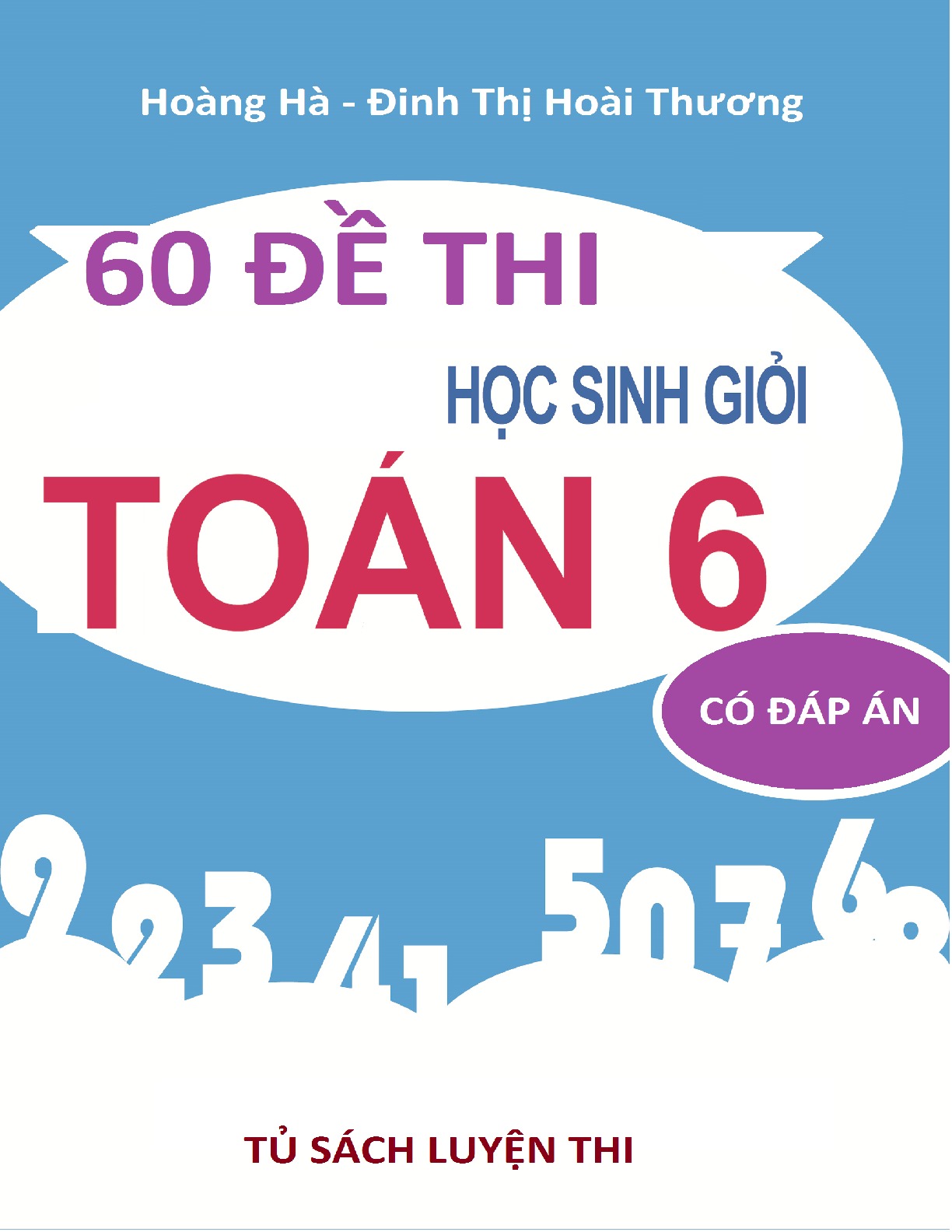 60 đề thi học sinh giỏi môn toán 6(CÓ  ĐÁP ÁN)